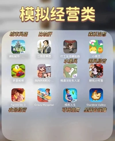 热门手机经营类游戏盘点与推荐