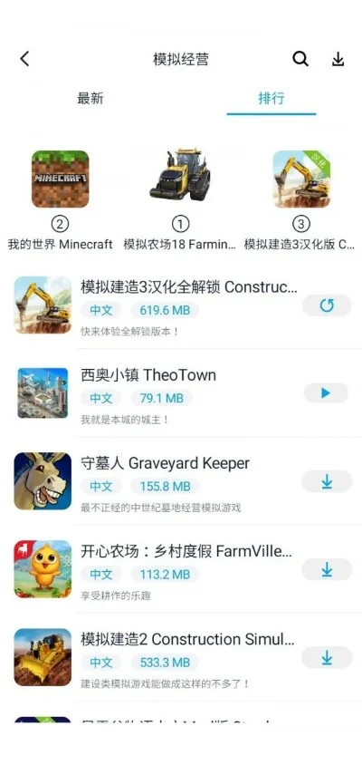 经典模拟建筑游戏推荐与热门模拟经营游戏盘点