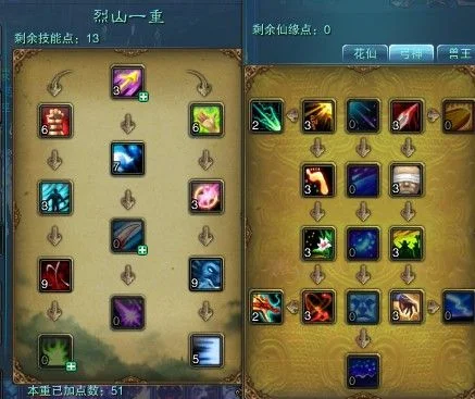诛仙2魔烈山技能加点攻略解析