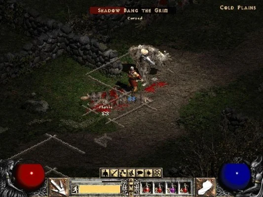 暗黑破坏神2 Blood Moor任务攻略：消灭怪物赢技能值