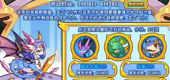 洛克王国雨蝶快速升级攻略：活动+自练法，轻松提升等级