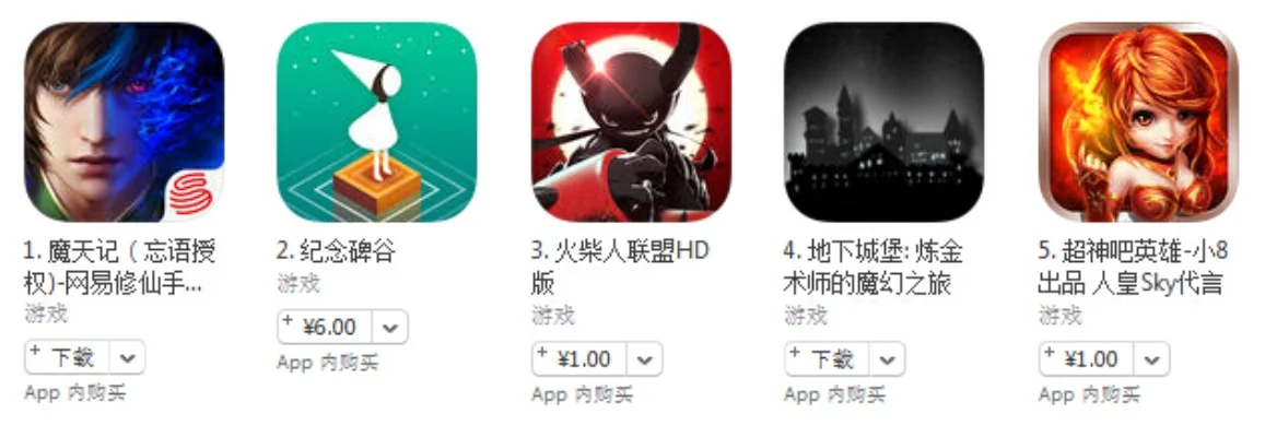 排行榜游戏app苹果-苹果旅游游戏排行推荐