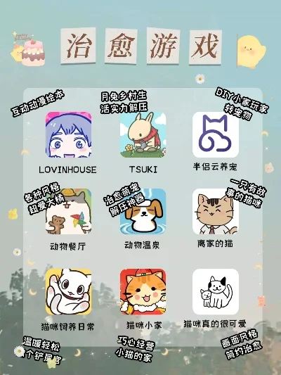 快乐治愈类游戏排行榜-治愈系游戏推荐榜