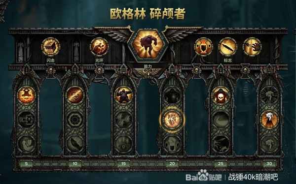《战锤40K暗潮》电棒欧格林天赋搭配：铁石心肠是关键