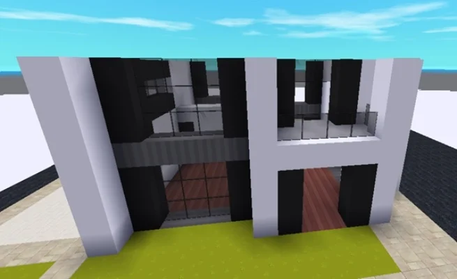 迷你世界现代别墅制作教程-迷你世界现代别墅教程