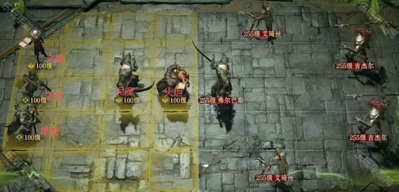 低配阵容通关《龙息神寂》火毒之柱12层攻略