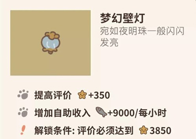 动物餐厅梦幻壁灯：解锁方法、作用及带来的乐趣