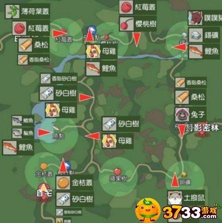 小森生活鲤鱼王位置在哪-鲤鱼王位置介绍