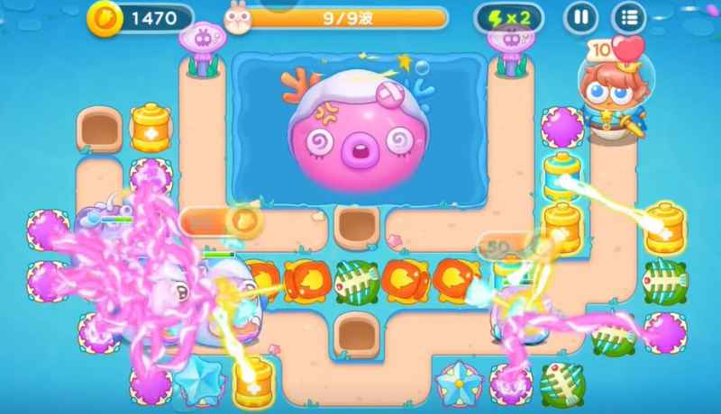 保卫萝卜4海的闺女第90关通关心得：策略与技巧分享