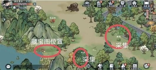 方寸对决栖霞镇藏宝图位置大揭秘：多图详解获取方式与探索技巧