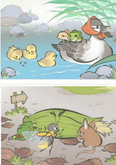 旅行青蛙中国之旅稀有明信片图鉴分享