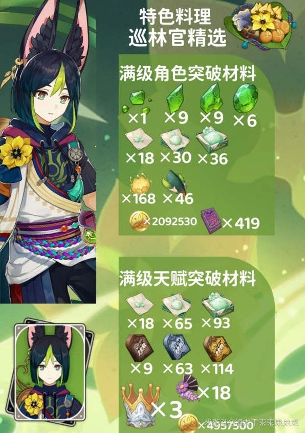 提纳里培养全攻略：从材料到配队，解锁草系先锋的成长之路