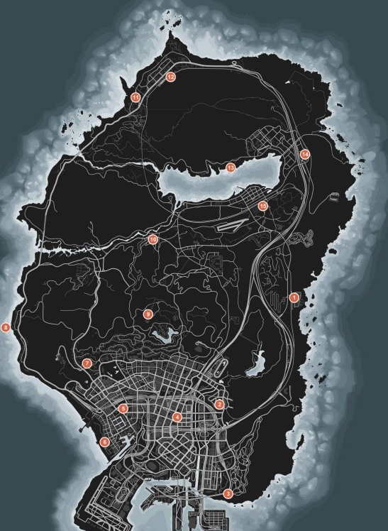 侠盗猎车手GTA5杰拉德小首尔戴克公园包裹位置全攻略