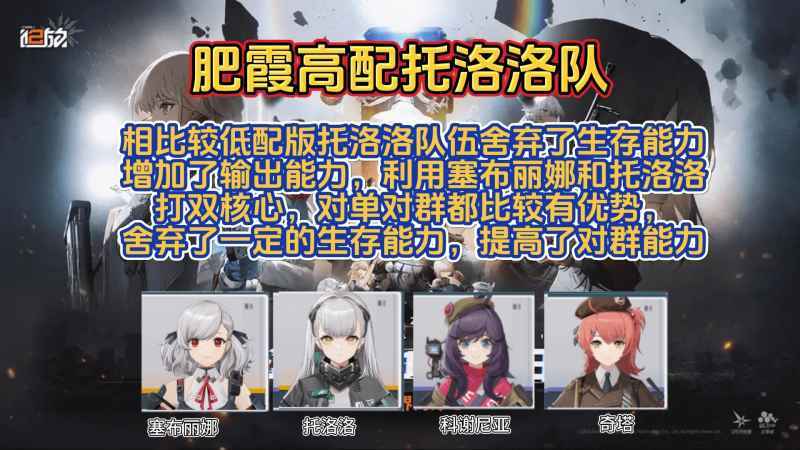 少女前线2追放天梯阵容怎么搭？详解最强天梯阵容搭配攻略