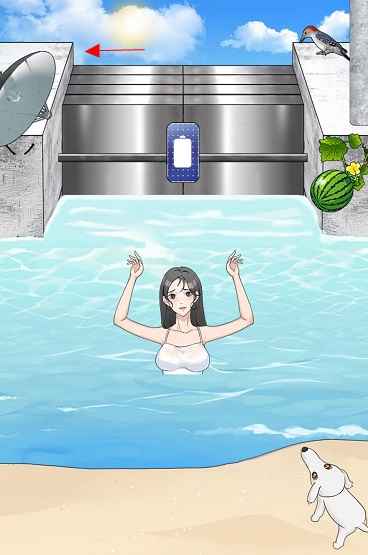 就挺秃然的落水少女通关攻略：九扇门解谜全解析