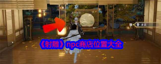 射雕手游NPC商店位置全攻略：跑遍地图的宝藏商店大公开
