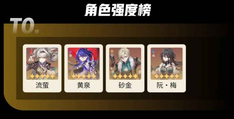 崩铁2.3版本强度榜单观察：角色调整与玩法新思路