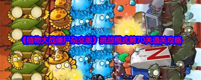 《植物大战僵尸杂交版》挑战模式第70关通关攻略与心得分享