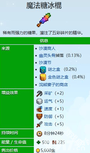 星露谷物语威利喜欢的礼物清单