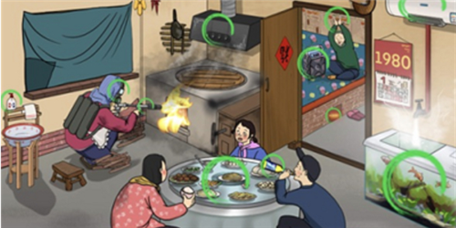 怀旧岁月31：找出12处错位物品，通关全攻略