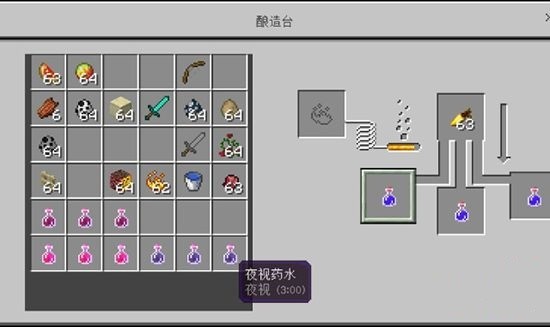 我的世界药水酿造全攻略