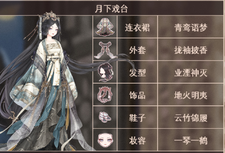 奇迹暖暖月下戏台高分搭配全攻略