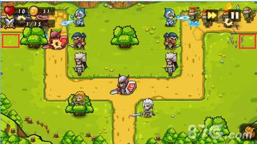 塔防之光2-5关卡通关攻略:平衡布局,兼顾两侧防御