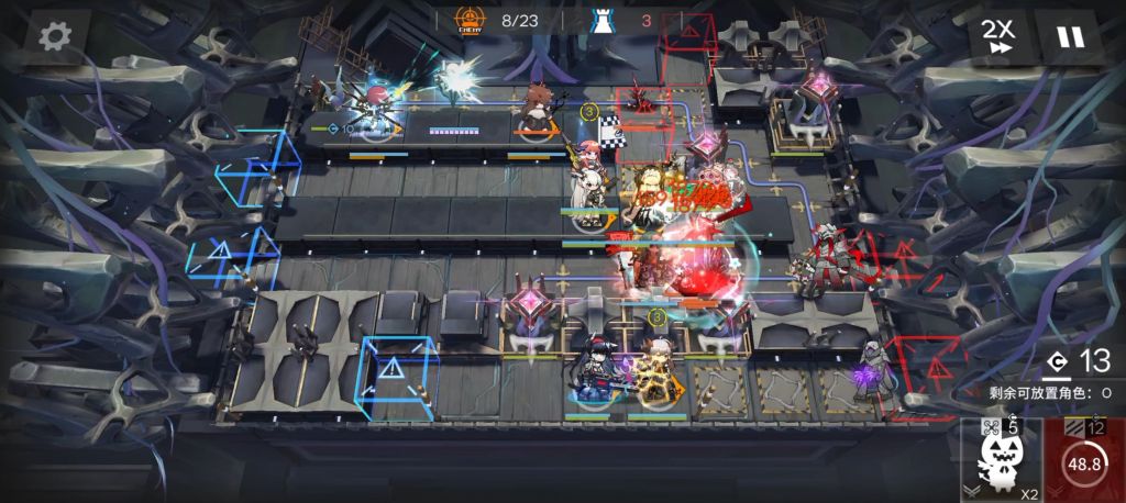 明日方舟13-15突袭通关攻略