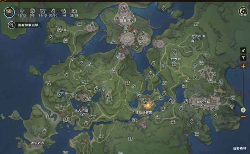 塔瑞斯迷雾森林宝箱获取与钥匙位置详解