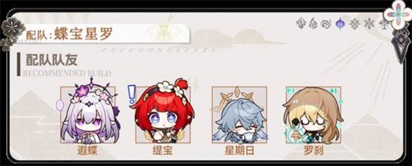 崩坏星穹铁道遐蝶配队全解析
