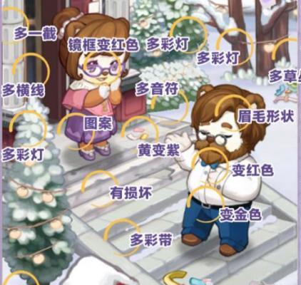 奥比岛恋心裁判第四关通关秘籍：找出所有不同点，轻松过关！