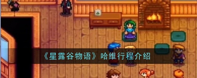 星露谷物语哈维行程全解析