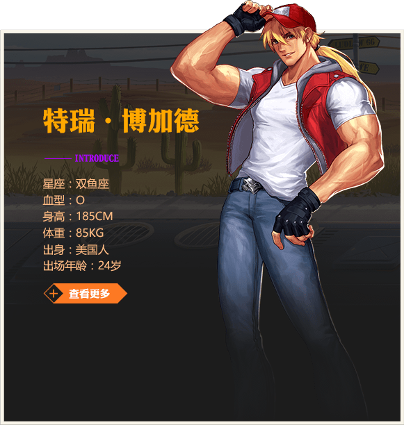 拳皇命运手游特瑞技能全解析