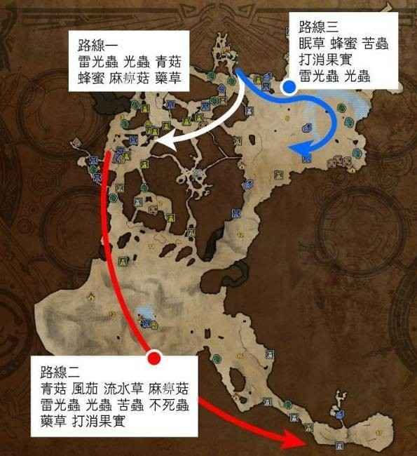 怪物猎人荒野：高效素材采集路线全解析