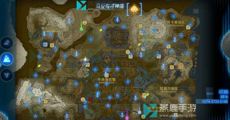 塞尔达传说王国之泪奥尔汀神庙位置全攻略