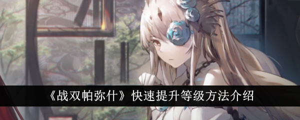 战双帕弥什快速升级全攻略