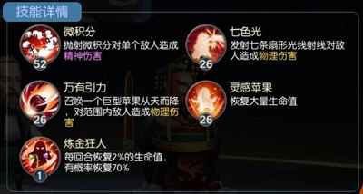 夕阳热气球牛顿:物理狂魔的技能与属性深度解析