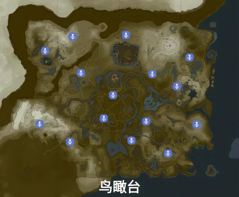 塞尔达传说王国之泪特殊点位全图解