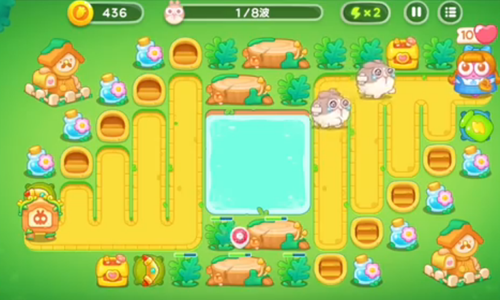 保卫萝卜4绿野奇缘第44关通关秘籍：详细图解与策略解析