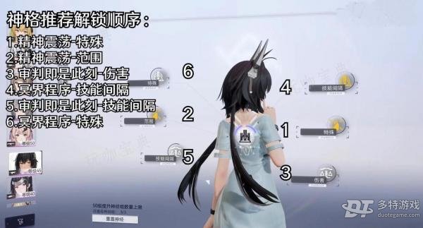 尘白禁区猫汐尔神格加点攻略与心得分享