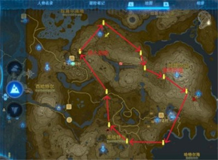 塞尔达传说王国之泪冰龙打法攻略:路线图与出现地点详解