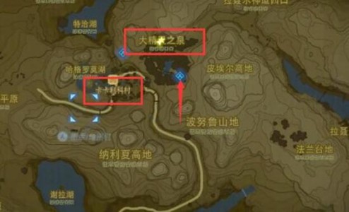 塞尔达传说王国之泪:大精灵之泉的位置、开启方法及费用详解