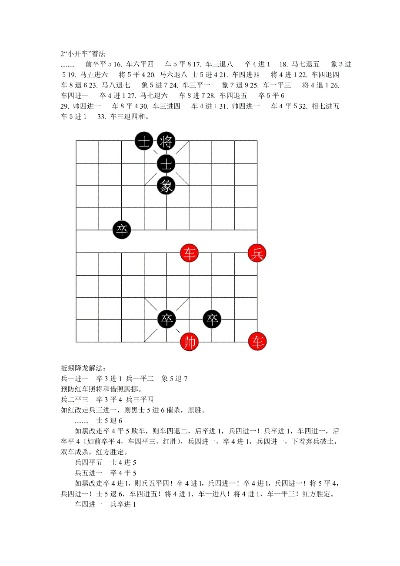 象棋游戏攻略大全,从入门到进阶的核心技巧