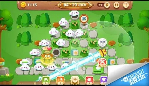 保卫萝卜3公园全关卡通关秘籍,炮塔搭配与怪物弱点解析