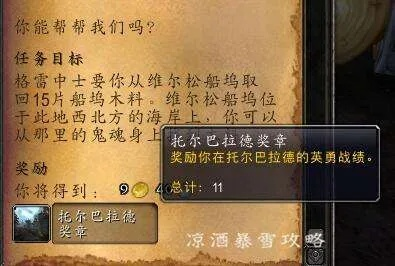 魔兽世界托尔巴拉德究竟怎么玩？