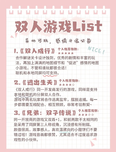 元旦双人游戏攻略：从入门到玩嗨的完整指南